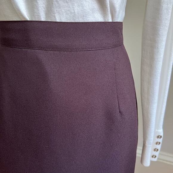 Stella Louise for KB Burgundy 2 Piece Skirt and Blazer Jacket Suit Set Women 16 - Picture 11 of 15